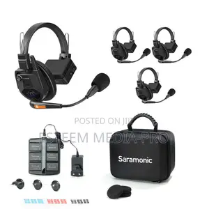 Saramonic Witalk9-4s 4-Person Full-Duplex Wireless Intercom System