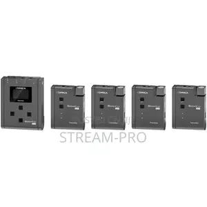 Comica Audio Boomx-u Qua Ultracompact 4-person Wireles Micphone System
