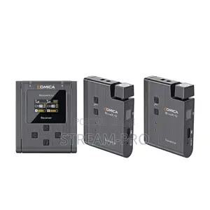 Comica Audio Boomx-u Ultracompact 2-person Wireless Microphone System