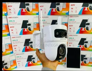 Dhikvision Ds-2cfsp8-D/4g 4+4 Mp Solar 4g Dual-Lens Pt Camera