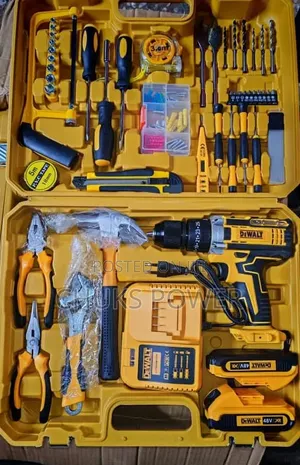 Dewalt 48V Cordless Drill Accessories Kits.
