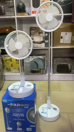 Foldable Fan With Recharge Battery