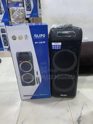 Aiipu 900000 Wireless Party Speaker With 2 Microphones