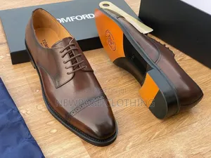 Men's Premium Leather Office Shoes Brown Formal Shoes