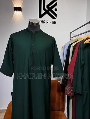 Luxury Short Sleeve Moroccan Jalabiya for Men – Premium Djellaba