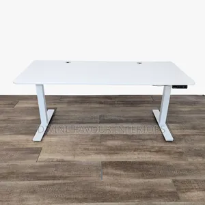 Electric Adjustable Desk 140cm X 60cm With Office Chair