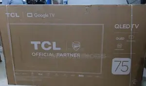 Google Tv TCL 75 Inch Qled Model 75p7k