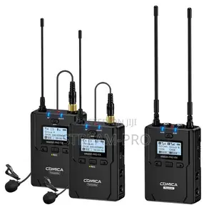Comica Audio CVM-Wm200a Pro 2-Person Wireless Omni Lavalier Microphone