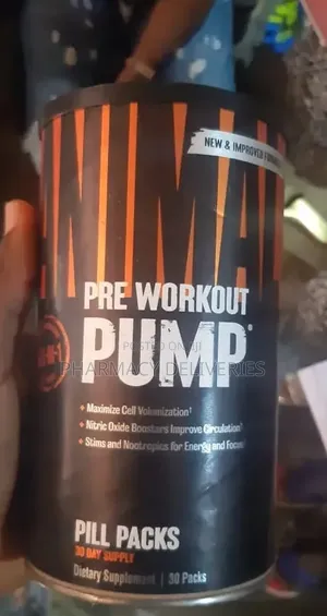 Pre-Workout Pump – Maximum Energy, Focus Muscle Pump 30days Pill
