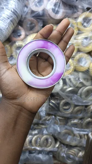 Luxury Purple Eyelet Rings
