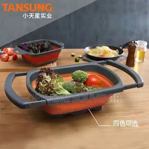 Silicon Collapsible Colander