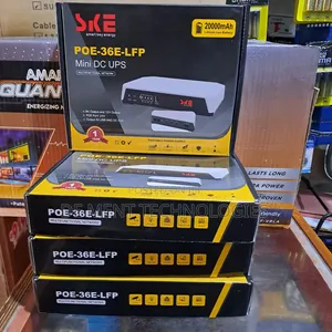 Ske Mini Dc Ups Poe-36e-LFP for Router