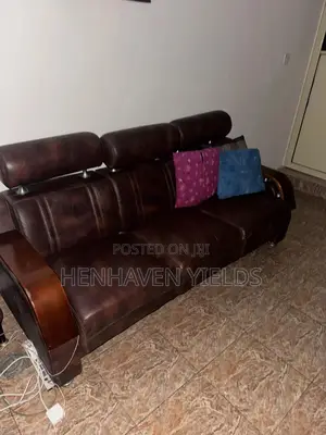 Leather Chair Set