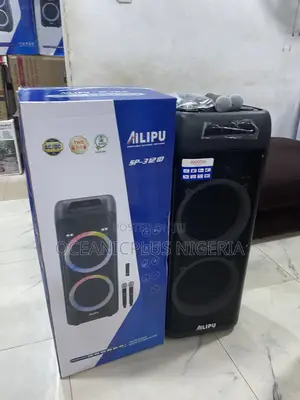 Alipu Sp-3121d Portable Music Speaker With Led Effects