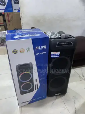 Alipu Portable Public Address Speaker With Dual Microphones