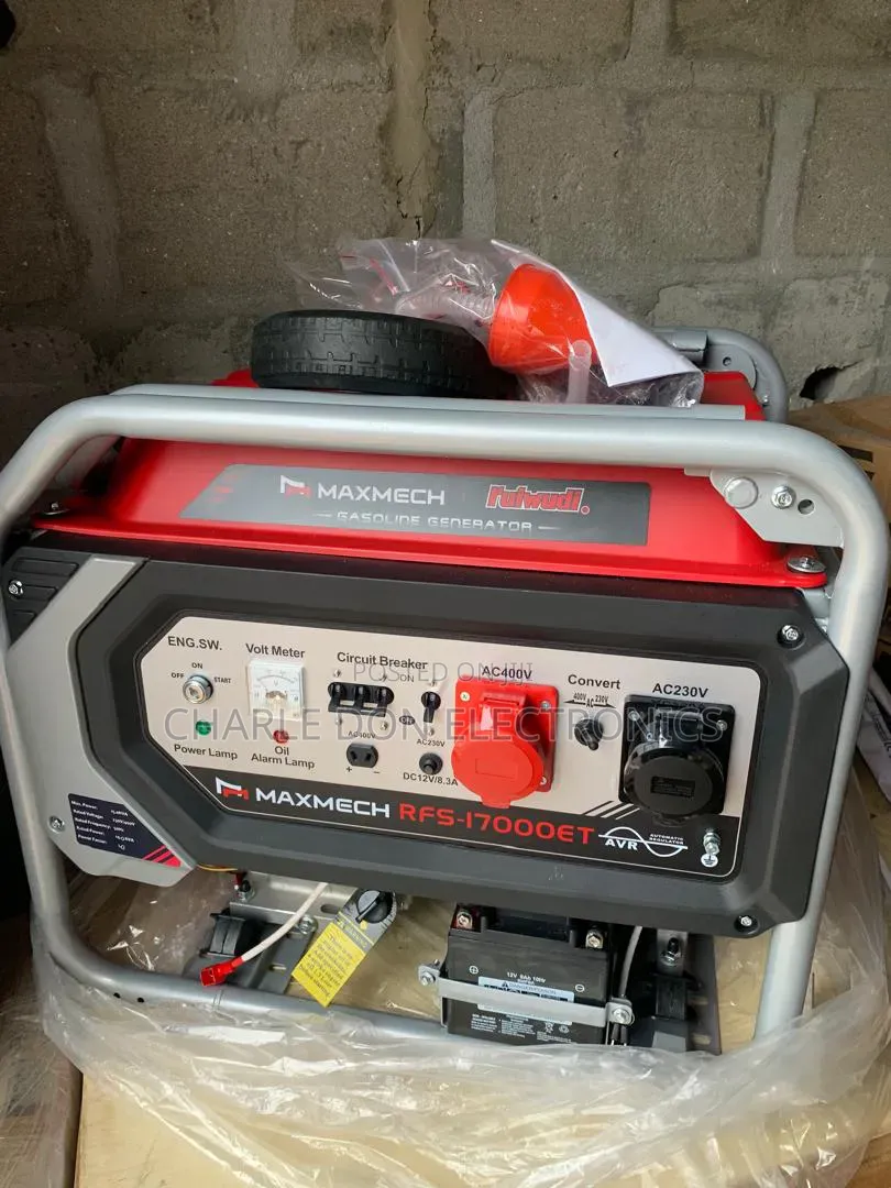 Power Without Limits – Maxmech 15kva Petrol Generator