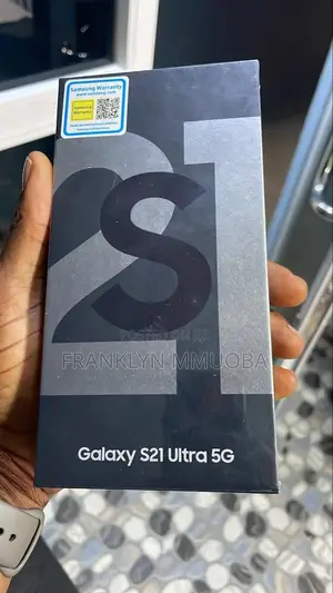 New Samsung Galaxy S21 Ultra 5G 256 GB Black