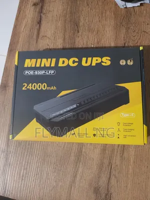Dc Ups 24000mah Lifepo4 Battery for Wifi Router/Modem/CCTV/Poe