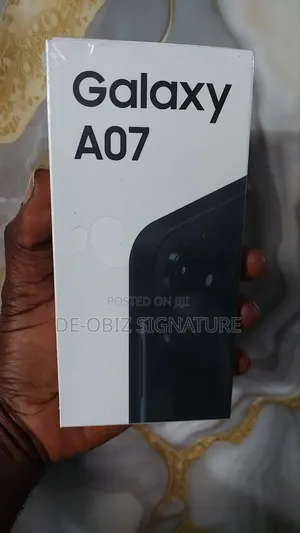 New Samsung Galaxy A07 128 GB Black