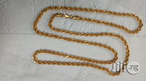Pure 22karat Saudi Gold Twisted Design Long Length
