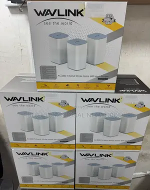 Wavlink Halo Polar X3 Ac3000 Tri-Band Mesh System With Touchlink (3pc)