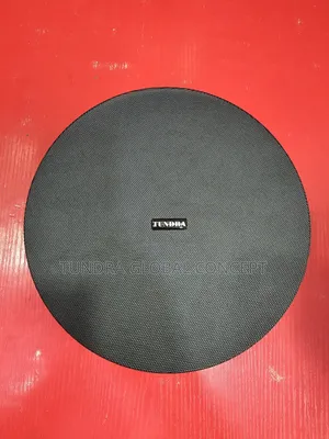 Tundra Stereo Frameless Ceiling Speaker 40watts Black