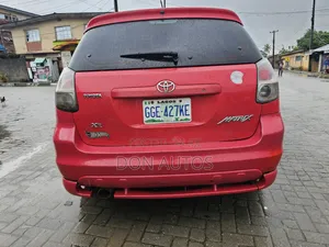 Toyota Matrix 2005 Red