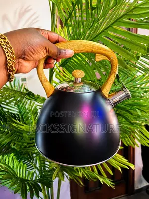 Black Matte Whistling Kettle
