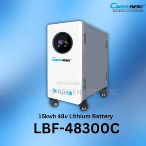 C-Worth Energy 20kwh 48v Lithium Battery, Premium Storage