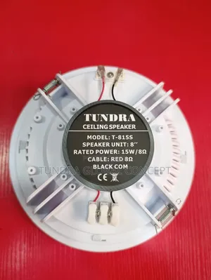 Tundra Stereo T-815s Ceiling Speaker 15watts 8inches