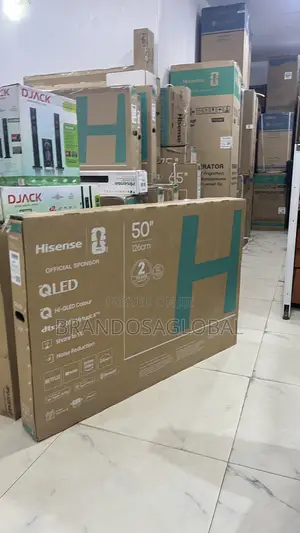 Hisense 50 Inch Qled Smart Television – Sleek Modern Design
