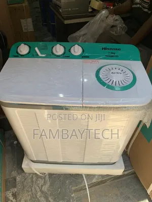 Hisense 7.5kg Automatic Washer – Reliable Laundry Made Simple