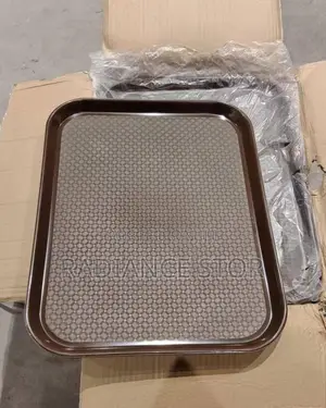 Antiskid Plastic Restaurant/Canteen Fast Food Serving Tray