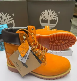 Yellow Timberland With Box