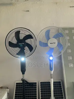 Rechargeable Solar Fan
