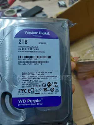 Western Digital 2tb Purple Surveillance HDD