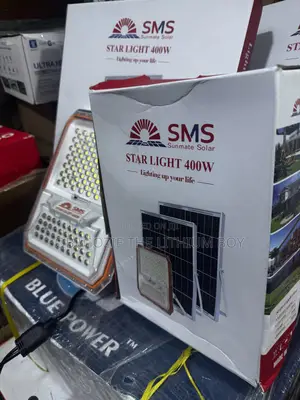 400w SMS Solar Flood Light Good Shining Flood Star Light in Ojo Alaba