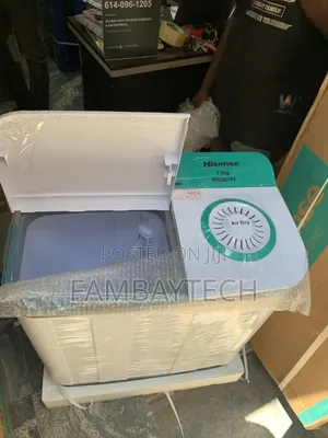 Hisense 7.5kg Top Load Washer – Modern Design, Reliable Performance