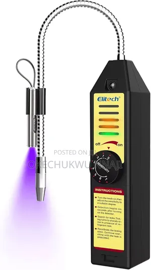 Leak Detector Halogen Refrigerant Gas + Hvac Tester Ac Sniffer