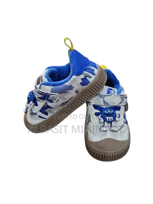 Blue M M Sneakers