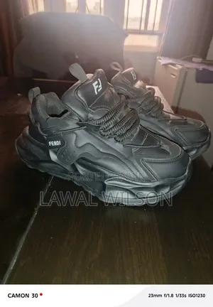 Fendi Black Sneakers