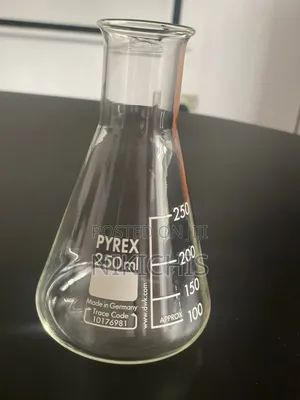 Pyrex Erlenmeyer (Conical) Flask, Narrow Neck, 250ml Material