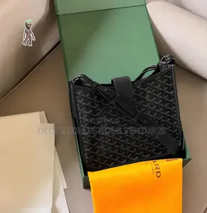 *Goyard Beluga Mini Crossfit Bag Black Color* *Fully Boxed Now