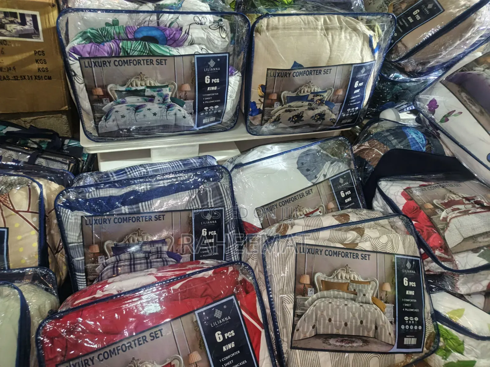 Bedsheets (6pcs) King Sized