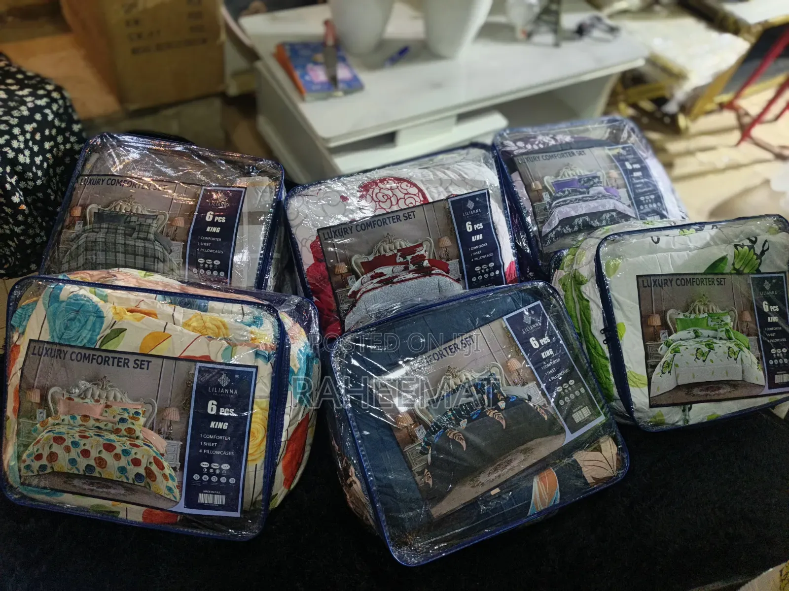 Bedsheets (6pcs) King Sized