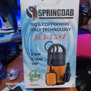 0.55hp 220v Ac Sewage Water Pump