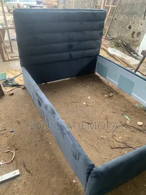 Bed Frame Padded 4 and Half by 6