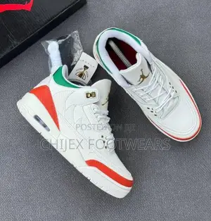 Jordan Quality Red and White