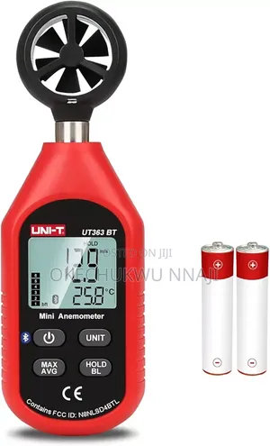 Digital Anemometer + Wind Speed Meter Wind Chill Air Temperature Gauge