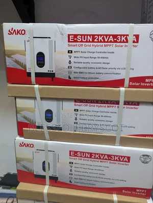 Sako 3kva 24v Hybrid Solar Inverters Available in Stock.